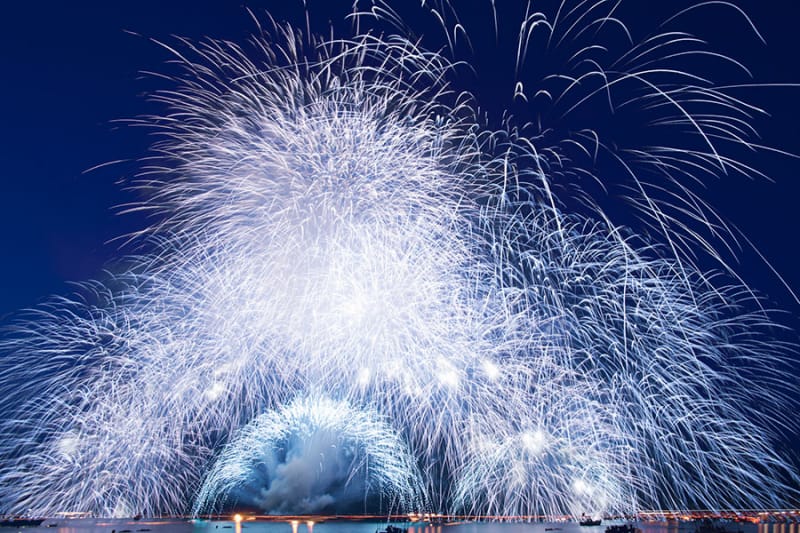 京都で夏の思い出に日本を感じよう!『宮津燈籠流し花火大会』