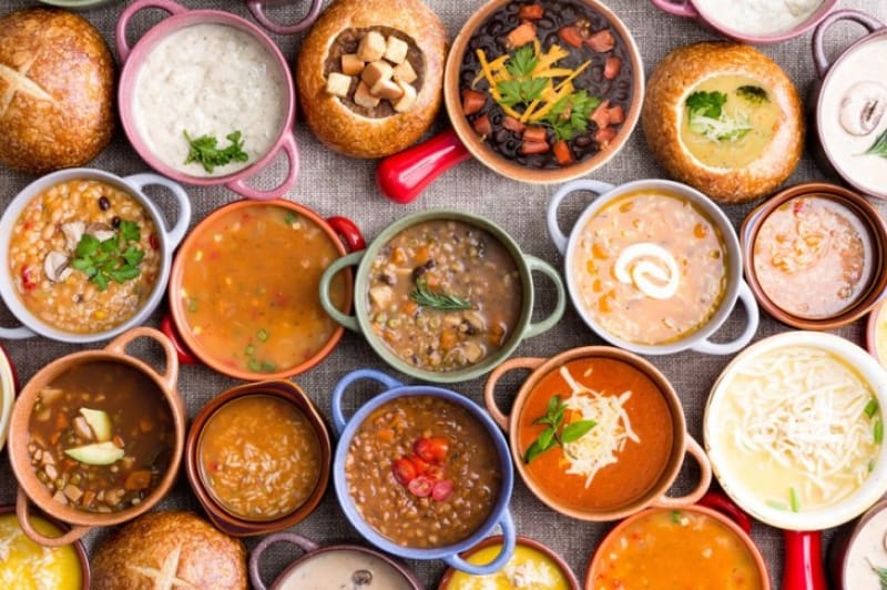 いろんな国の食べ物が食べれる