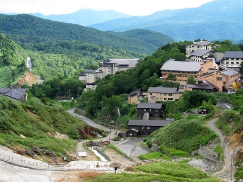 白根山の麓の秘境 「万座温泉」
