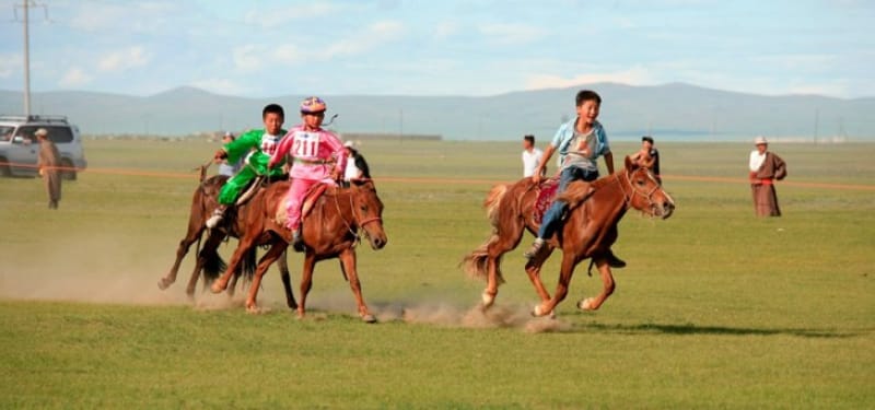 夏の祭典ナーダム 競馬