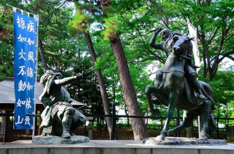 The 川中島の戦い!と海津城
