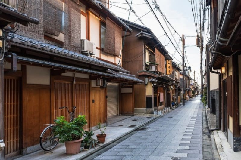 (5)芝居茶屋として栄えた、「宮川町(みやがわちょう)」