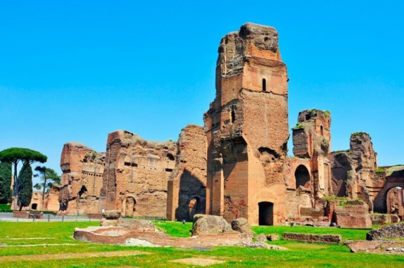 古代ローマの巨大浴場、カラカラ浴場