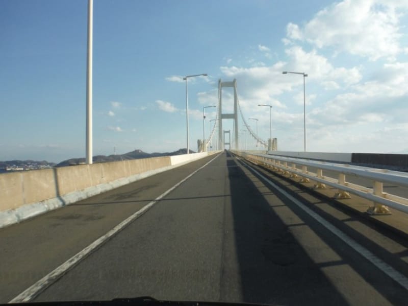 96489:室蘭の観光名所「白鳥大橋」を渡って