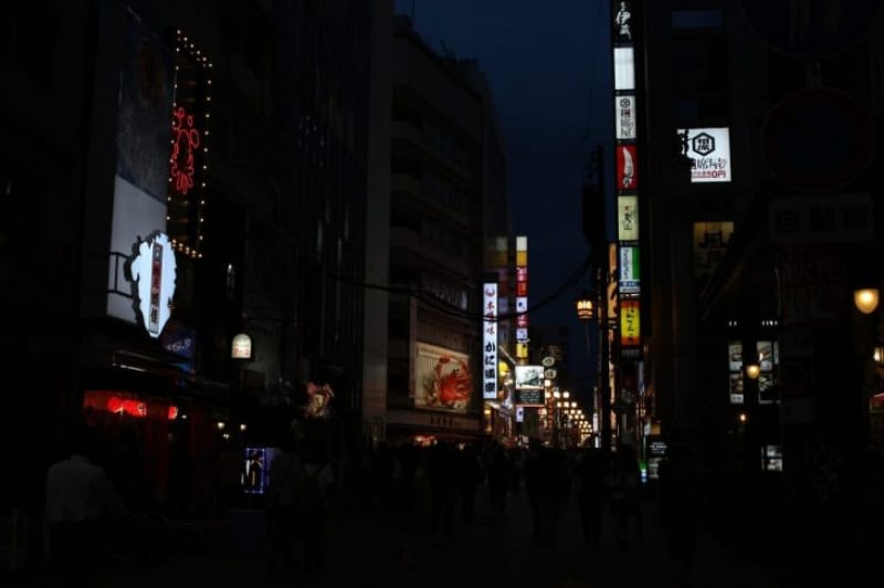 100050:5-1.道頓堀の夜へレッツゴー 「グリコ」の看板を見に行こう