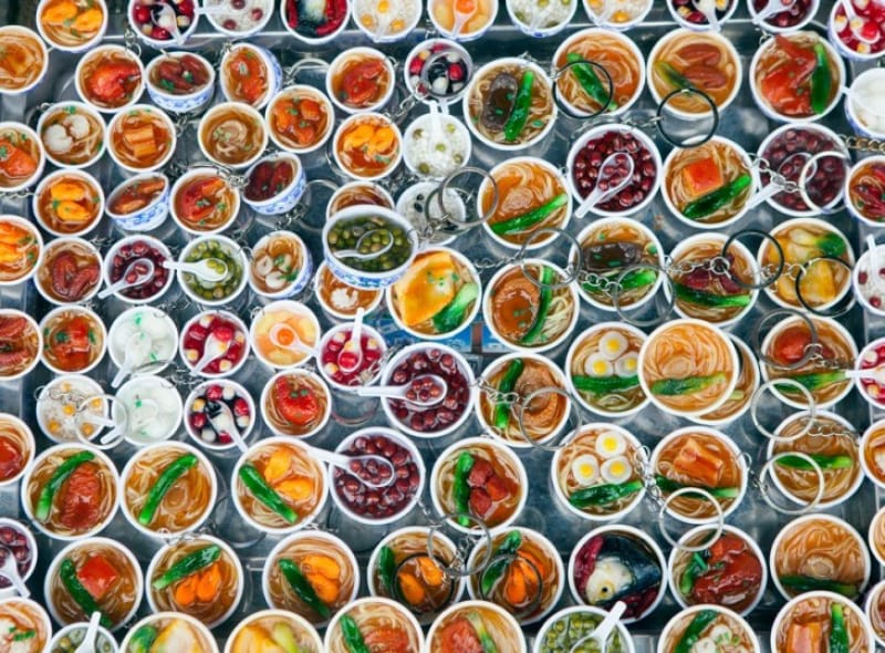 オススメのお土産は、かわいい食品サンプル