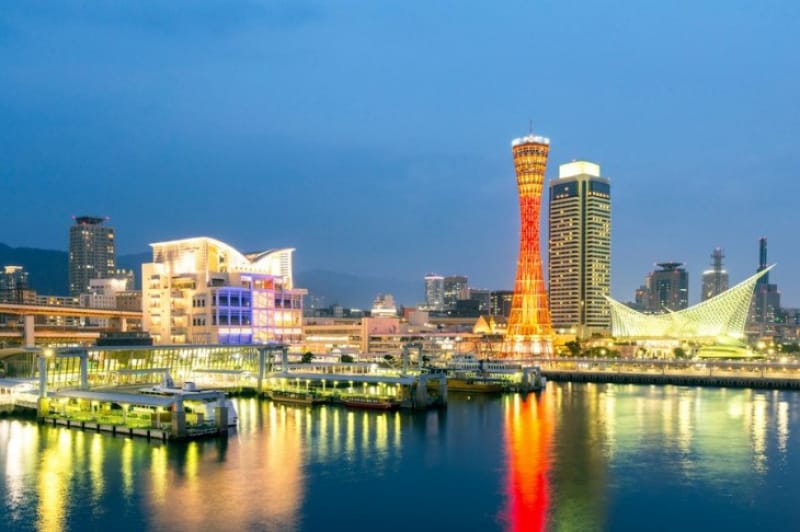 神戸港で夜景を楽しみたい