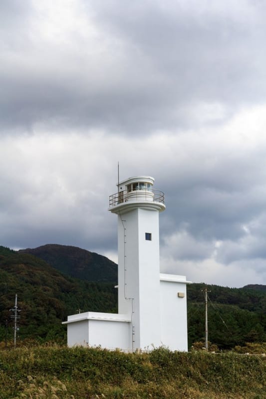 秋田の最北端・チゴキ灯台
